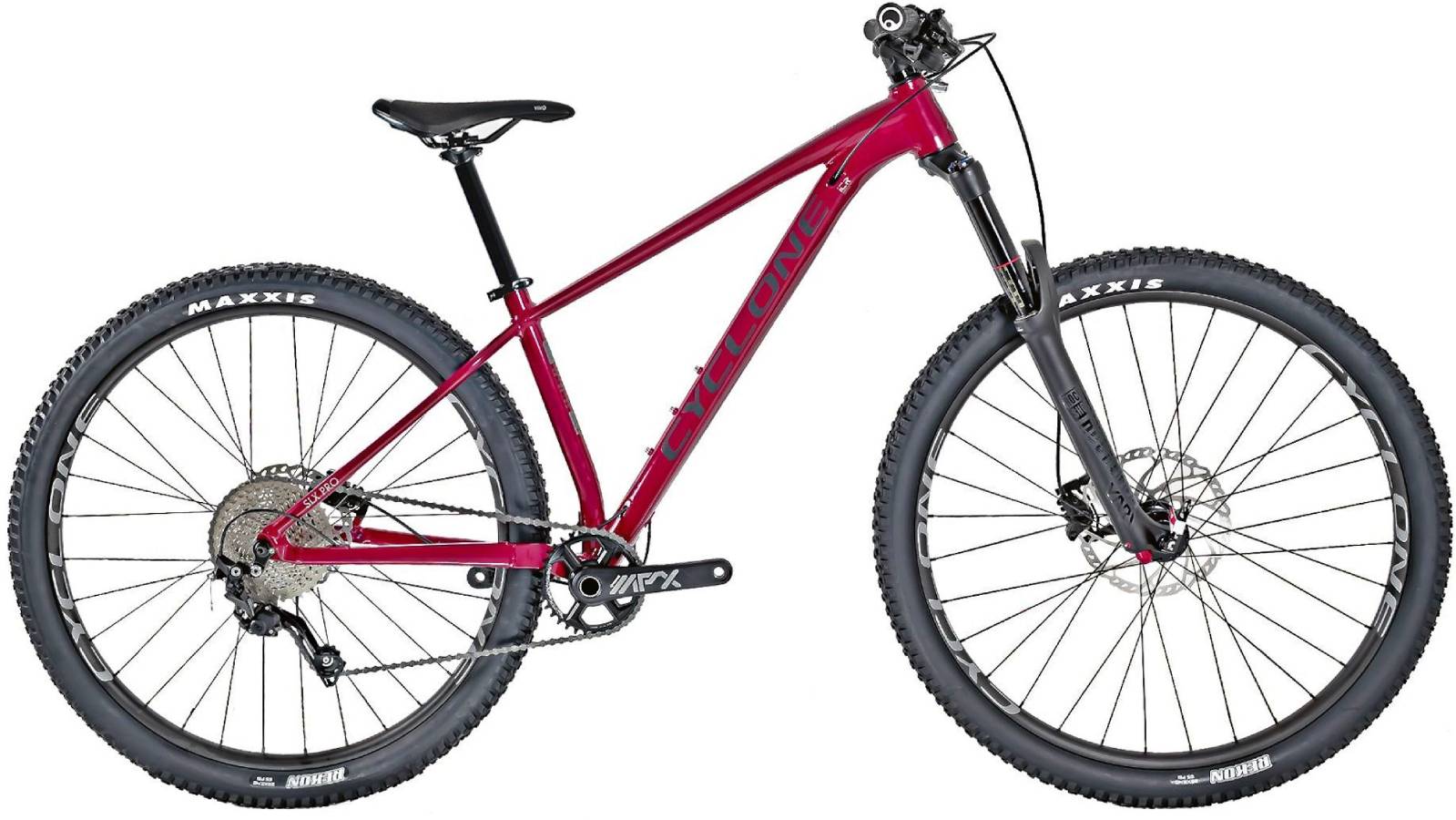Велосипед Cyclone SLX PRO Trail 29" 2021, розмір S, червоний